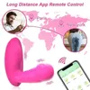 الجنس لعبة مدلك APP APP Bluetooth DIDROD الهزاز للنساء اللاسلكي السيطرة على الاهتزاز البظر البظر البظر الإناث للبالغين الزوجين