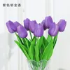 Fleurs décoratives 1/5/10 pièces tulipe fleur artificielle vraie touche Bouquet faux pour la décoration de mariage décor de maison Garen