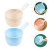 Spoons 2 Pcs Kids Bodywash Water Scoop Watering Long Ladle California Home Japanese Style Flower Pp Kitchen Cooking Child 230918