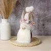 Oggetti decorativi Figurine fatte a mano svedese Tomte Alpaca Gnomo Decorazioni Peluche da collezione Primavera Estate Agriturismo Casa Regalo Decor 230919