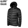 Herrjackor 2023 Autumn Winter Classic Hooded Warm Parkas jacka kappa Men outwear casual vintage löstagbar hattkläder 230919