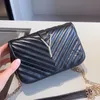 Designer handbag Crossbody Bag Y Letter Diamond Check bag Black combination bag Large capacity Tote bag A total of 3 bags