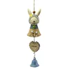 Decorative Figurines Resin Wind Chimes Antique Lucky With Bell For Outdoor Indoor Yard Porch Decorations