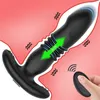 Giocattolo del sesso Massaggiatore Telescopico Vibrante Butt Plug Vibratore anale Telecomando senza fili per donne Ass Prostata Uomini Buttplug