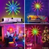 LED Strings Party Fireworks LED Strip Lights Bedroom Music Synchronized 5050 SMD APP Control Firework LED Light for Party Holiday Decor HKD230919