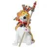 Objetos decorativos Figurinhas Príncipe Cão com Coroa Trinket Caixa Lembrança Jóias Recipiente Anel Titular Pet Amante Presentes 230919