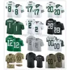 Camisetas de fútbol para hombre 95 Quinnen Williams 8 Aaron Rodgers 2 Zach 17 Garrett Wilson 1 Sauce Gardner 20 Breece Hall 11 Jermaine Johnson II 99 Will McDonald IV Dalvin Cook