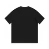 22SS男性女性デザイナーTシャツTシャツティーレターJACQUARD刺繍半袖男クルーネックストリートウェアブラックホワイトグレーパープルレッド333V