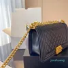 Sac de créateur femmes bandoulière sacs de luxe chaîne en or femmes sacs à bandoulière sac à main design mode fourre-tout portefeuille