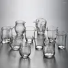 Bicchieri da vino Set da tè all'ingrosso Isolamento Ispessimento Tazza creativa Articoli Boccale trasparente in vetro borosilicato