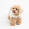 Chiffon cão macacão verão roupas para cães calças filhote de cachorro traje macacão yorkshire pomeranian poodle bichon schnauzer roupas para animais de estimação t20208p