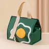 Lunchpåsar Vattentät Oxford Food Bag Cooler Travel Picnic Pouch Isolation Bento Storage Container Cartoon Tote 230919