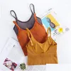 Sutiãs mulheres sem costura sutiã u tipo backless ginásio correndo push up bralette acolchoado sutiã fitness esportes gota entrega vestuário roupa interior dhuvk