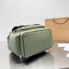Designer de luxo mochila bolsa carta designer mochila grande capacidade temperamento caminhadas saco versátil presente estilos couro G239192PE-6
