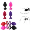 Sex Toy Massager Silikon Butt Plug Anal unisex Stopper 3 olika storlekar för vuxna för män/kvinnliga par