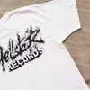 Men's T-Shirts Hellstar dios Fashion High Street Sports Trend Men's And Women's Crewneck Letter Print Top Short T T230921