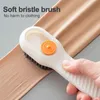 Vadrouille brosse de nettoyage à poils doux liquide chaussure longue poignée vêtements vêtements conseil outil ménager 230919