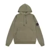 Herren-Designer-Kapuzenpullover, modisch, Stones Island-Kapuzenpullover, langärmelig, große Taschen, klassisches Armband, Kapuzenpullover mit Kordelzug, solides Paar, Herren-Kapuzenpullover, Designer-Oberteile