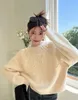 Fashion Classic Trendy Luxury Designer Cloth Women Autumn Winter CE Embroidered Letter Mönster Logo Sticked Sweater Pullover Top C4