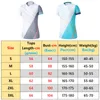 Andra idrottsartiklar Style Badminton Tennis Shirts Women Custom Tabell 3D Print snabb torrkörning Kort ärm Polyester Yoga Training Gym Tee 230919