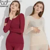 Bielizna termiczna damska Queenral Long Johns Bielizna termiczna dla kobiet/mężczyzn Thermo Suit Ultra-cienki ubra