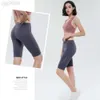 Desginer Aloo Yoga Shorts Original taille haute hanche levage sport Shorts femmes coupe serrée hanche levage pantalon séchage rapide course Fitness pantalon 23SS