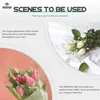 Ramar torkad blommor PO-ramprov som visar trä tredimensionell ihålig DIY Craft Supply Press Glass Table
