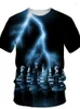 Men's T Shirts 2023 Summer Men O-collar T-shirt 3D Printeding Chess Print Shirt Fashion Style Casual Tee Comfortable