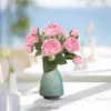 Decorative Flowers Artificial Flower Storage Peony Simulation Rose Wedding Bouquetss Floral Silk Winter Centerpiece