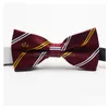 67 cores New Uni Homens Mulheres Bowties Ajustar a fivela Mens Stripe Bowknot Neck Tie Bow Formal Festa Comercial Smoking Classic Drop Del Dhuem