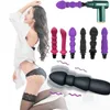 Sex Toy Massager for Woman Universal Fascia Gun Massage Head Multi Speed Vibrating Wand for Accessories Sex Shop Dildo Vibrator