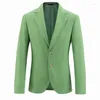 Mäns kostymer ljusa färger Slim fit klänning blazer högkvalitativ lyxig bankettdesigner kostym snygg bröllop prom fest grand jacka jacka