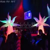 Albero di idra LED modello leggero RGB a forma di anemone di mare gonfiabile alto 3,5 m per decorazioni per feste o esterni