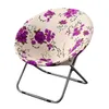 Pokrywa krzesła okrągły spodek Er Stretch Księżyc do salonu Spandex Came ers zmywalne fotela obudowa domowa wystrój domu upuszcza dostawa ogrodowa tkaniny dhws1