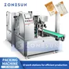 ZONESUN Macchina automatica per il riempimento e la sigillatura di buste Busta prefabbricata Stand Up Pack Attrezzatura di riempimento rotativa ZS-BZJ10P