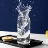 Becher aus Borosilikatglas mit Strohhalm, transparenter Becher mit Deckel, Festival-Geschenk, Sommer-Obstglas, Geburtstagsparty-Zubehör