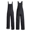 Skiing Pants Insulated Ski Overalls Ripstop Warm Snowboard Comfortable Snow Bibs For Men And Women Black 230918