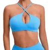 Yoga Outfit Soutien-gorge de sport pour femmes sexywg dos nu sous-vêtements de sport gym fitness haut blanc 2023 vêtements d'été vêtements de sport femme