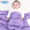 Blankets Swaddling Knitted born Swaddle Wrap Super Soft Toddler Infant Bedding Quilt For Bed Sofa Basket Stroller 230918