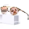 Carfia lunettes de soleil polarisées pour femmes lunettes de soleil à monture ronde ovale protection UV 400 lunettes en résine d'catate avec boîte
