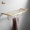 Bath Accessory Set Bathroom Hardware Set Brushed Gold Robe Hook Towel Bar Toilet Paper Holder Bath Accessories gold bathroom para 230919