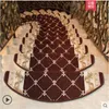 Carpets 15-Pieces Stair Carpet Sets Slip Resistance Tread Mats Step Rug For 24X74cm Fit Most