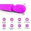 20 Velocità Av Magic Wand Vibratore per vibratore per donne Silicone Masturbatore femminile Sesso Adulti 18 Clitoride Massaggiatore vaginale per il corpo