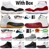 2023 med Box Men Women Basketball Shoes Neapolitan Cherry University Blue Grey Years Varsity Eastside Golf Field Purple Mens Sports Sneakers Trainers Storlek 13