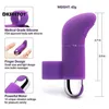 Massaggiatore per adulti 10 vibratori da dito in frequenza Stimolatore del clitoride in silicone per le donne Massaggio vaginale Dildo Prodotto Fb