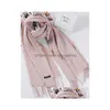 26 Färg Pure Cashmere Scarves 200x70cm Autumn Winter Man Women Pashmina Classic Shawl Joker Scarf Wrap Plain Drop Delivery DHLFP