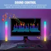 LED Strings Party DC 5V LED Neon Light RGB Sound Control Smart Lamp Pickup Rhythm Atmosphere Desk Lamp For Home Holiday Party Decoration Lights HKD230919