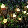 Cadenas LED Fiesta Luces de cadena LED Guirnalda de Navidad Lámpara de calle Año nuevo G50 Bombilla Luces de cadena Fiesta Vacaciones Boda Jardín Decoración al aire libre HKD230920