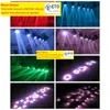 Wholesale factory cheap price DMX512 laser effect mini sharp beam stage bee eye light 6x15W RGBW 4in1 LED Moving Head stage Light 12 LL
