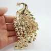 Whole - new 2014 4 33 H-Quality Peacock Brooch Pins w Rhinestone Crystal Popular Jewelry Party296Y